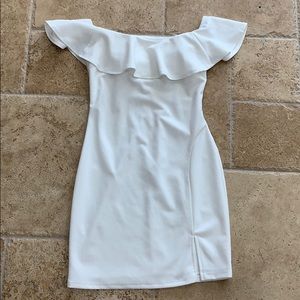 NWOT Off the Shoulder White Dress